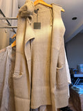 Sleeveless Cardigan Full Length